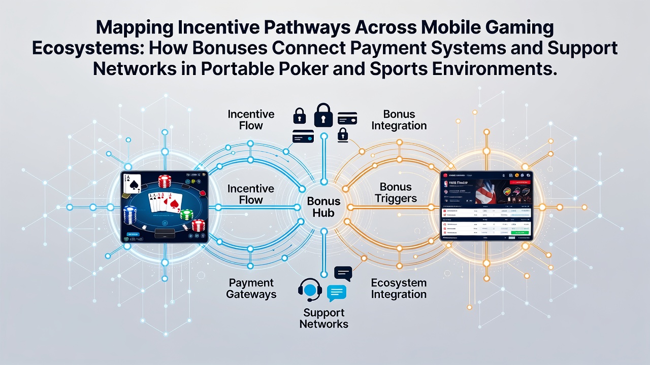 Visualisierung von Anreizpfaden in mobilen Gaming-Ökosystemen mit Fokus auf Boni und Zahlungssysteme
